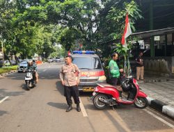 Polsek Kemayoran Intensifkan Strong Point Sore Hari di Titik Rawan