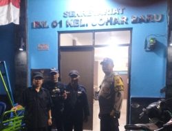 Aiptu Sunarto Sambangi Poskamling RW 01 Johar Baru, Ajak Warga Tingkatkan Keamanan Jelang HUT RI ke-80
