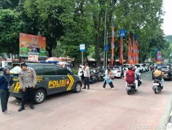 Patroli Cegah Kejahatan Jalanan di Sekitar Taman Lapangan Banteng