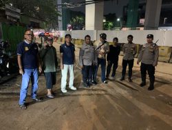 Polsek Metro Menteng Perkuat Perbatasan Tambak Manggarai Cegah Tawuran Warga
