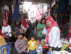 Monitoring Posyandu, Bhabinkamtibmas Pastikan Kesehatan Balita dan Lansia Terjaga