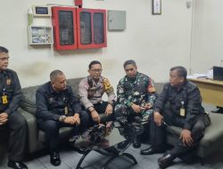 Bhabinkamtibmas-Babinsa Karet Tengsin Kunjungi Menara Batavia, Ajak Petugas Keamanan Menjaga Kamtibmas