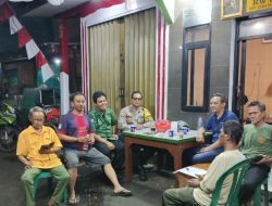 Sambang Pos Kamling RW 02, Polisi Dorong Warga Aktif Jaga Lingkungan Malam Hari