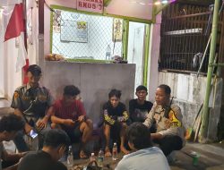 Tengah Malam, Polisi Datangi Pemukiman di Pasar Baru Cegah Tawuran Remaja