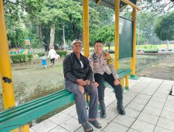 Sambang Ojek Pangkalan, Polisi Dengarkan Aspirasi Tukang Ojek di Kebon Kosong