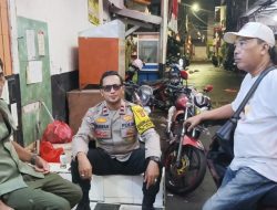 Bhabinkamtibmas Kampung Rawa Sambang Pos Kamling RW 01, Ajak Warga Waspada Curanmor