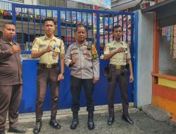 Bhabinkamtibmas Pasar Baru Lakukan Patroli dan Sambang di SMP Penabur