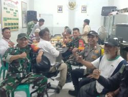 Sambang Pos Kamling RW 02, Polisi dan TNI Perkuat Sinergi Jaga Keamanan di Galur