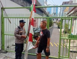 Bhabinkamtibmas Duri Pulo Ajak Warga Jaga Kamtibmas dan Semarakkan HUT RI ke-80
