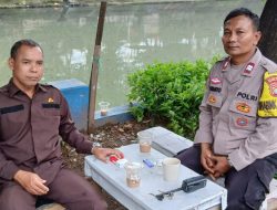 Bhabinkamtibmas Cideng Gandeng Satpam Perkantoran untuk Perkuat Keamanan Lingkungan
