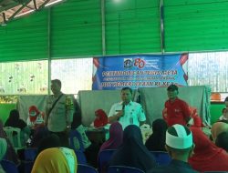 Jaga Generasi Emas, Polisi Ikut Dukung Kegiatan Posyandu di Serdang