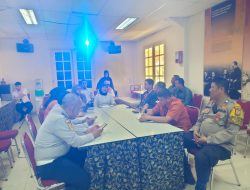 Bhabinkamtibmas Kebon Sirih Hadiri Rakor Napak Tilas Proklamasi di Gedung Juang 45