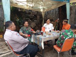 Bhabinkamtibmas Bersama Babinsa Petamburan Sambangi Ketua RW 03, Ajak Waspadai Tawuran