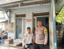 Bhabinkamtibmas Sampaikan Himbauan Kamtibmas ke Satpam Mangga Dua Selatan