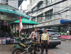 Patroli Dialogis, Unit Samapta Polsek Sawah Besar Perkuat Pencegahan Tindak Kejahatan