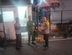 Patroli Cooling System, Bhabinkamtibmas Duri Pulo Perkuat Sinergi Warga Jaga Kamtibmas