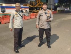 Polsek Metro Menteng Perketat Pemantauan  Tambak–Manggarai, Cegah Tawuran Warga