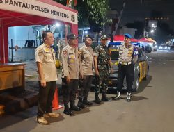 Patroli 3 Pilar Menteng Tegakkan Keamanan di Perbatasan Menteng Tenggulun