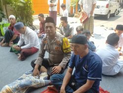 Lewat Sholat Jum’at, Bhabinkamtibmas Galur Sampaikan Pesan Kamtibmas di Masjid Al-Istiqomah