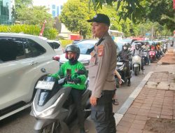 Patko 1051 Unit Samapta Gatur Lalin Sore dan Antisipasi Kejahatan Jalanan di TL. Pejompongan