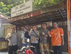 Bhabinkamtibmas Pegangsaan dan Warga Bersinergi Jaga Keamanan Jalan Tambak Ujung