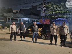 Patroli Cipkon Menteng Redam Potensi Tawuran di Perbatasan Tambak–Manggarai