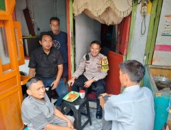 Sambang Warga, Bhabinkamtibmas Kebon Kosong Dengarkan Aspirasi dan Keluhan