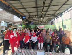 Jumling di Teater Kandang Kuda, Polisi Ajak Warga RW 04 Galur Cegah DBD dan Jaga Kamtibmas