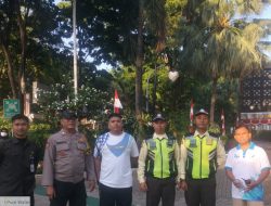 Polsek Johar Baru Amankan Fun Run BPOM Runner, Kegiatan Berjalan Lancar