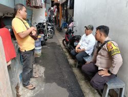 Polisi Sambangi Rumah Tokoh Masyarakat, Di Gunung Sahari Utara