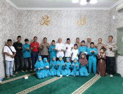Do’a Bersama Dan Santunan Anak Yatim Polsek Sawah Besar Sambut HUT RI ke-80