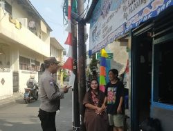 Cooling System di Galur, Bhabinkamtibmas Aiptu Baktiar Emri Dekatkan Diri dengan Warga