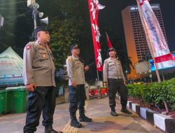 Patroli Cipkon Menteng Kawal Keamanan Malam di Kawasan Bundaran HI