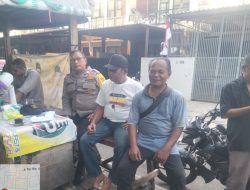 Bhabinkamtibmas Johar Baru Gelar Patroli Dialogis dan Sambang Warga RW 08 untuk Jaga Kamtibmas