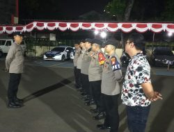 Apel Patroli Cipkon Menteng, Polisi Intensifkan Antisipasi Gangguan Kamtibmas