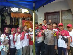 Bhabinkamtibmas Kelurahan Galur Monitoring Lomba HUT RI ke-80 di Johar Baru