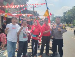 Polsek Metro Tanah Abang Monitoring Pengamanan Lomba Warga RW 06 Bendungan Hilir