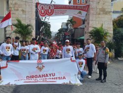 Warga RW 001 Pasar Baru Meriahkan HUT RI ke-80 dengan Jalan Sehat dan Karnaval Sepeda Hias