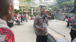 Personel Gabungan Memastikan Rangkaian HUT RI Ke 80 Tahun Dari Pagi Hingga Malam Hari di Dukuh Atas Jalan Jenderal Sudirman