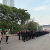 300 Personel Dikerahkan, Polri Gelar Apel Pengamanan HUT RI ke-80 di Monas