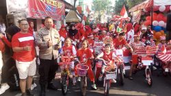 Kebersamaan Polri Dan Warga Karang Anyar Meriahkan HUT RI ke-80