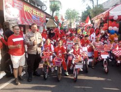Kebersamaan Polri Dan Warga Karang Anyar Meriahkan HUT RI ke-80