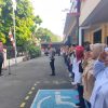 Upacara Bendera Peringati HUT RI ke-80 Di Polsek Senen Berlangsung Khidmat
