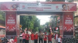 Jalan Santai Meriahkan HUT RI ke-80, Warga RW 09 Johar Baru Antusias Ikuti Kegiatan