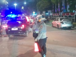 Polsek Sawah Besar Gelar Patroli Malam KRYD Antisipasi Kejahatan Jalanan