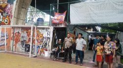 Pengamanan Turnamen Futsal Meriahkan HUT RI ke-80 di Karang Anyar