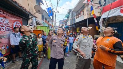Warga Dan Tiga Pilar Kartini Monitoring Lomba Agustusan HUT RI ke-80