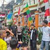 Sinergi Polisi, TNI, dan Warga Kawal Lomba Futsal Kemerdekaan di Kampung Rawa