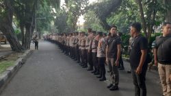Apel Pengamanan HUT RI ke-80, Polsek Metro Menteng Kerahkan 259 Personel Gabungan