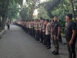 Apel Pengamanan HUT RI ke-80, Polsek Metro Menteng Kerahkan 259 Personel Gabungan